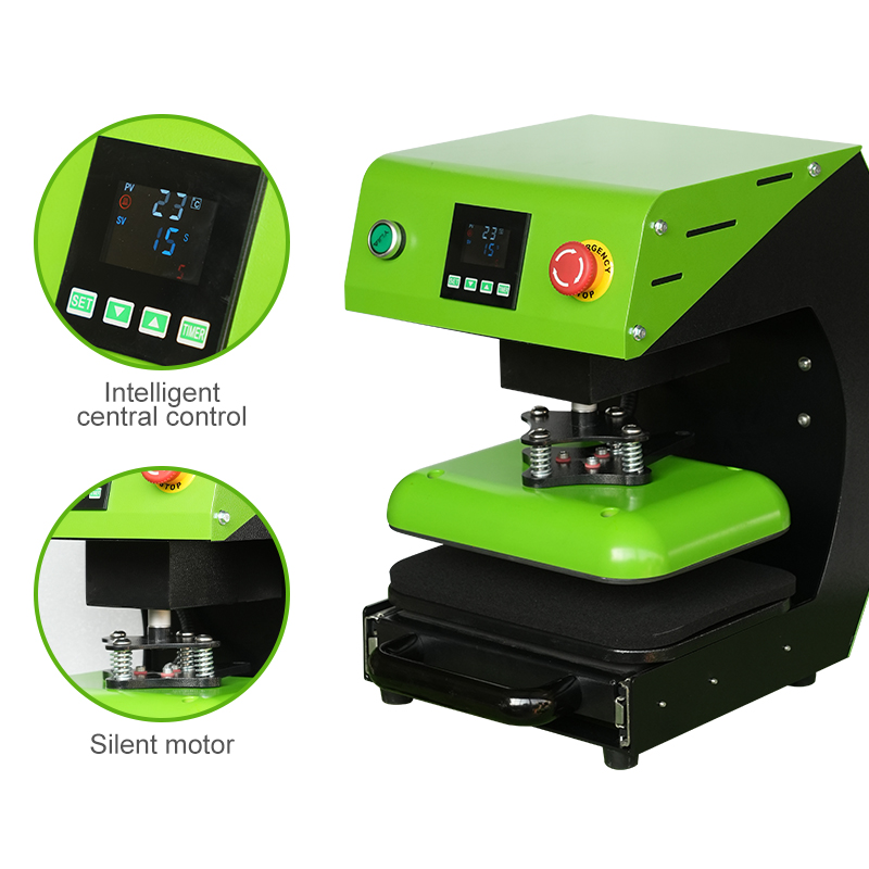 Commercial Fabric Printing - Inteligentna elektryczna prasa termotransferowa, wysuwana drukarka