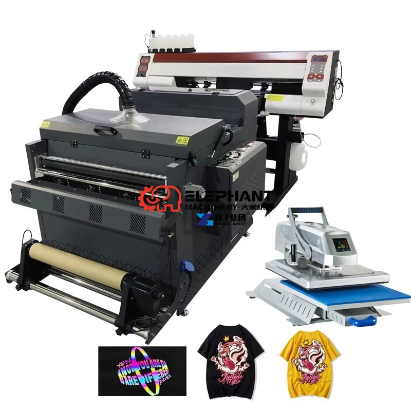 Commercial Dtf Printing Machine - Komercyjna dwugłowicowa drukarka DTF wielkoformatowa do