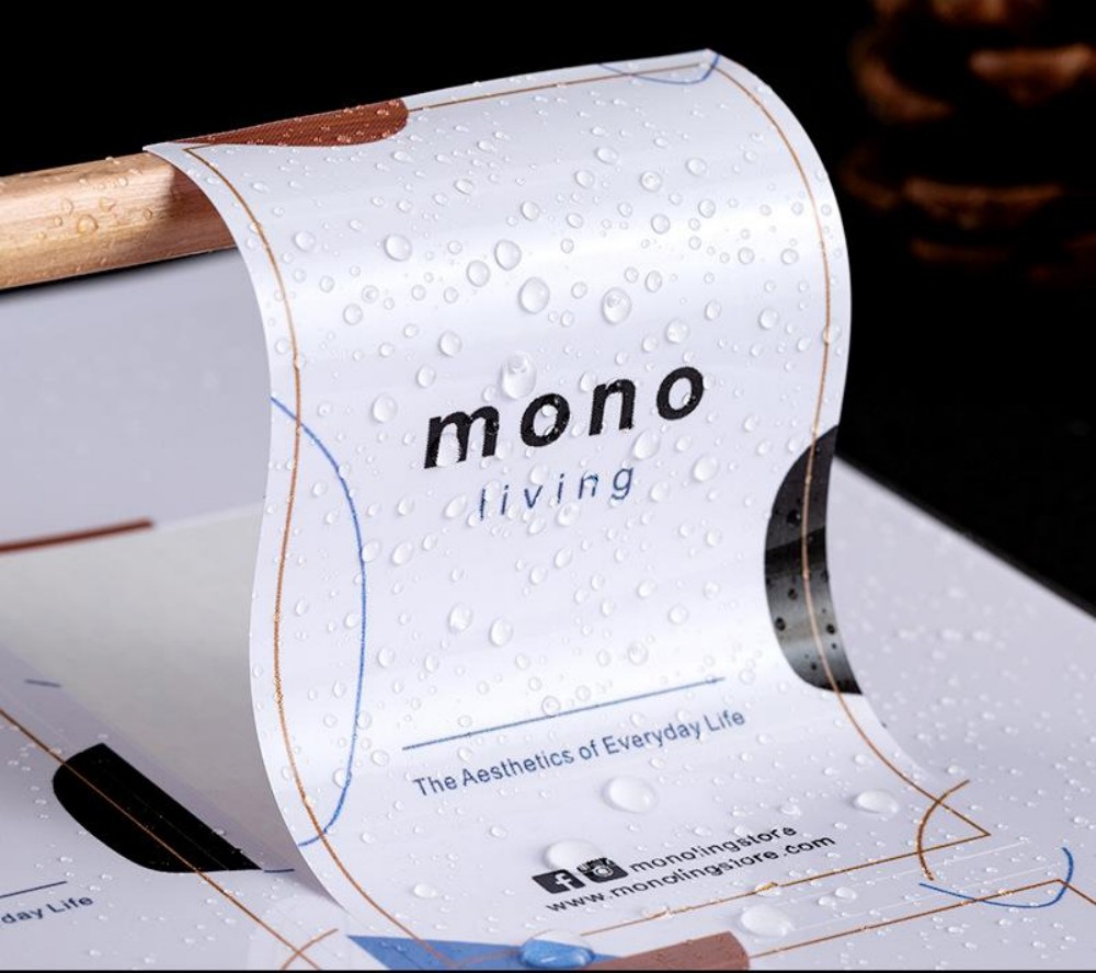 Company Profile Printing - Niestandardowy wodoodporny papier samoprzylepny z PVC,