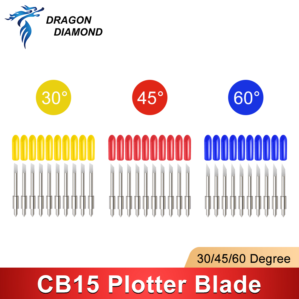 Cutting Plotter Blade - DRAGON DIAMOND 5 szt. 30/45/60 stopni