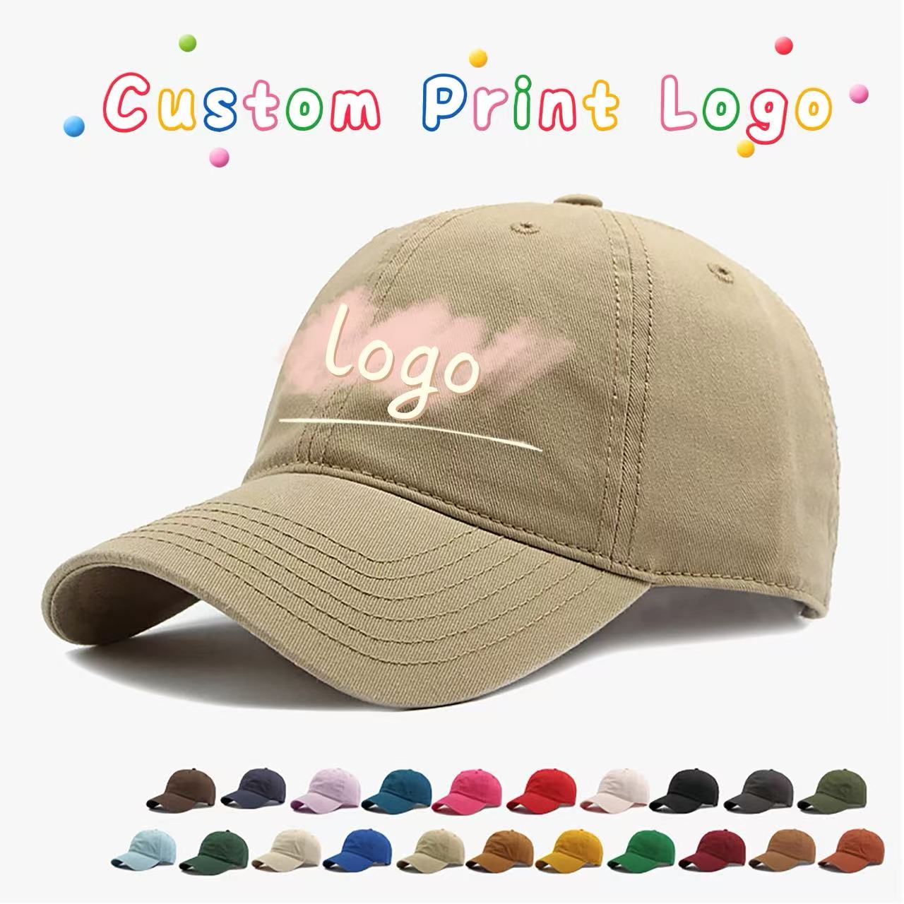 Company Profile Printing - Spersonalizowane Czapki Baseballowe z Nadrukowanym Logo,
