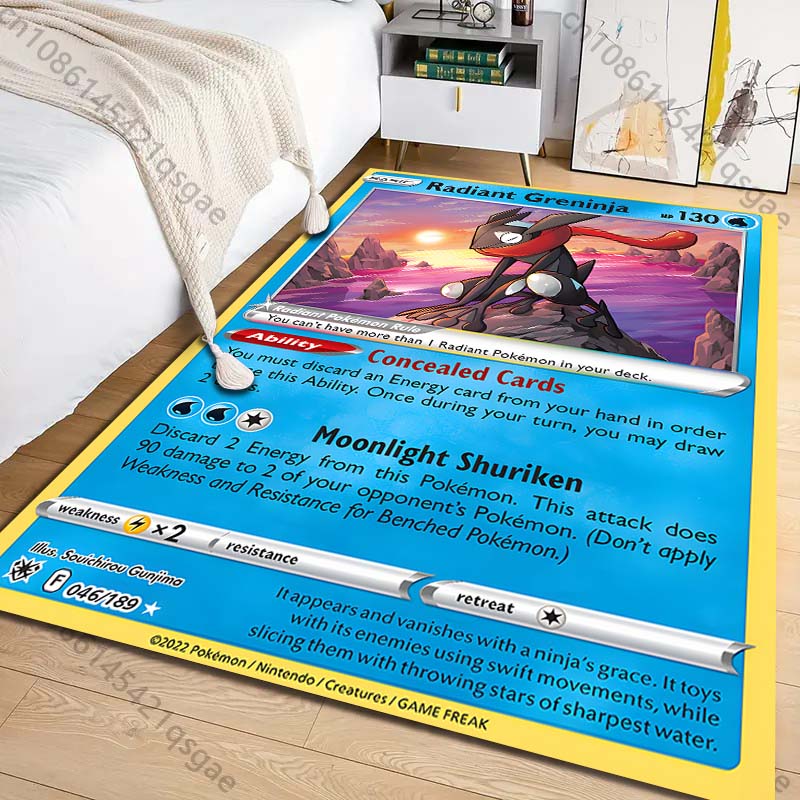 1 szt. Dywan z nadrukiem kart  – Commercial Printing & Packaging Pvt Ltd recenzja i cena