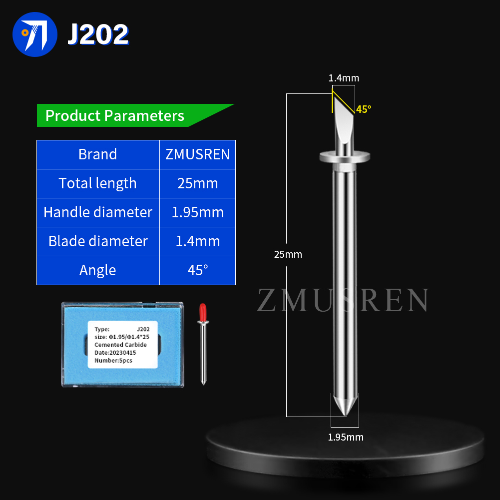10 pudełek / 50 sztuk Ostrza J – Cutting Plotter Blade recenzja i cena