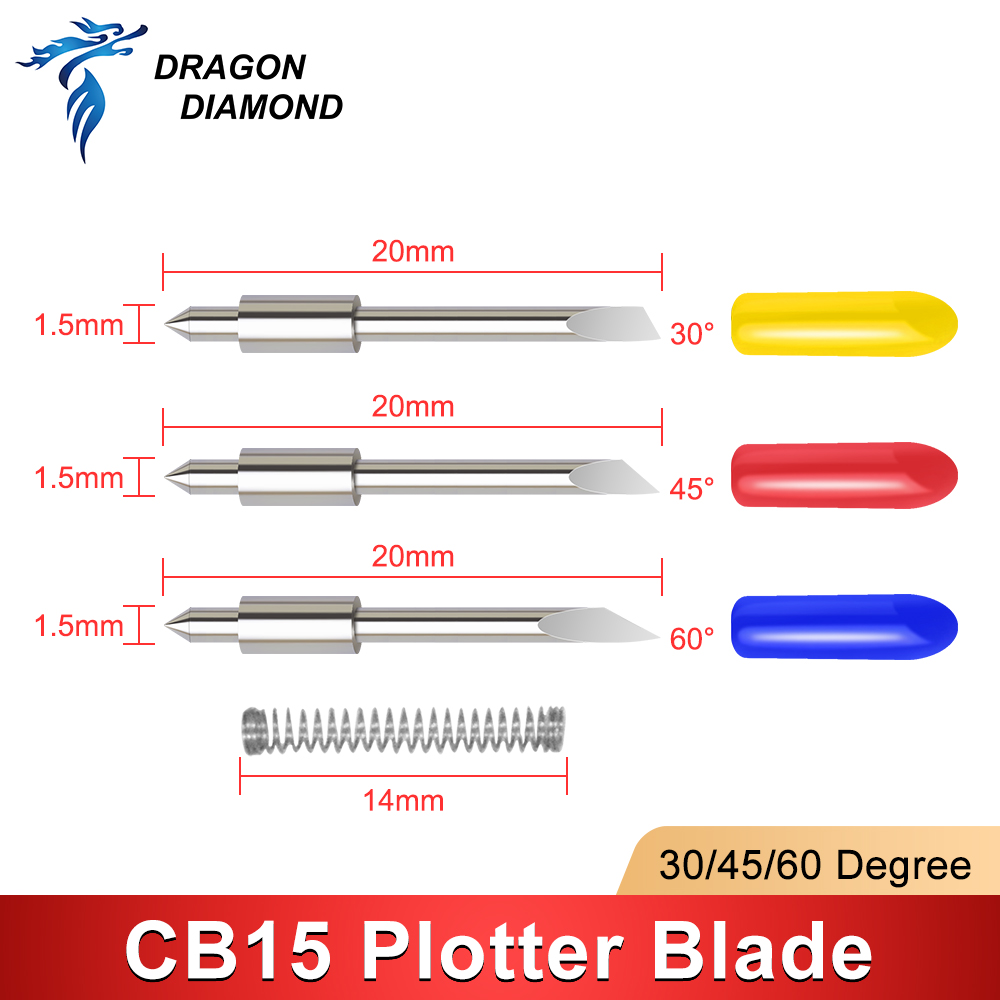 DRAGON DIAMOND 5 szt. 30/45/60 – Cutting Plotter Blade recenzja i cena