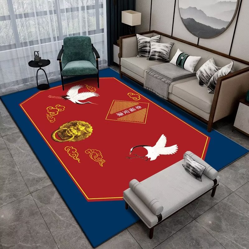 Dywan w kwiaty w stylu chiński – Commercial Fabric Printing recenzja i cena