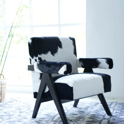 Krzesło z akcentem w krowie wz – Commercial Fabric Printing recenzja i cena